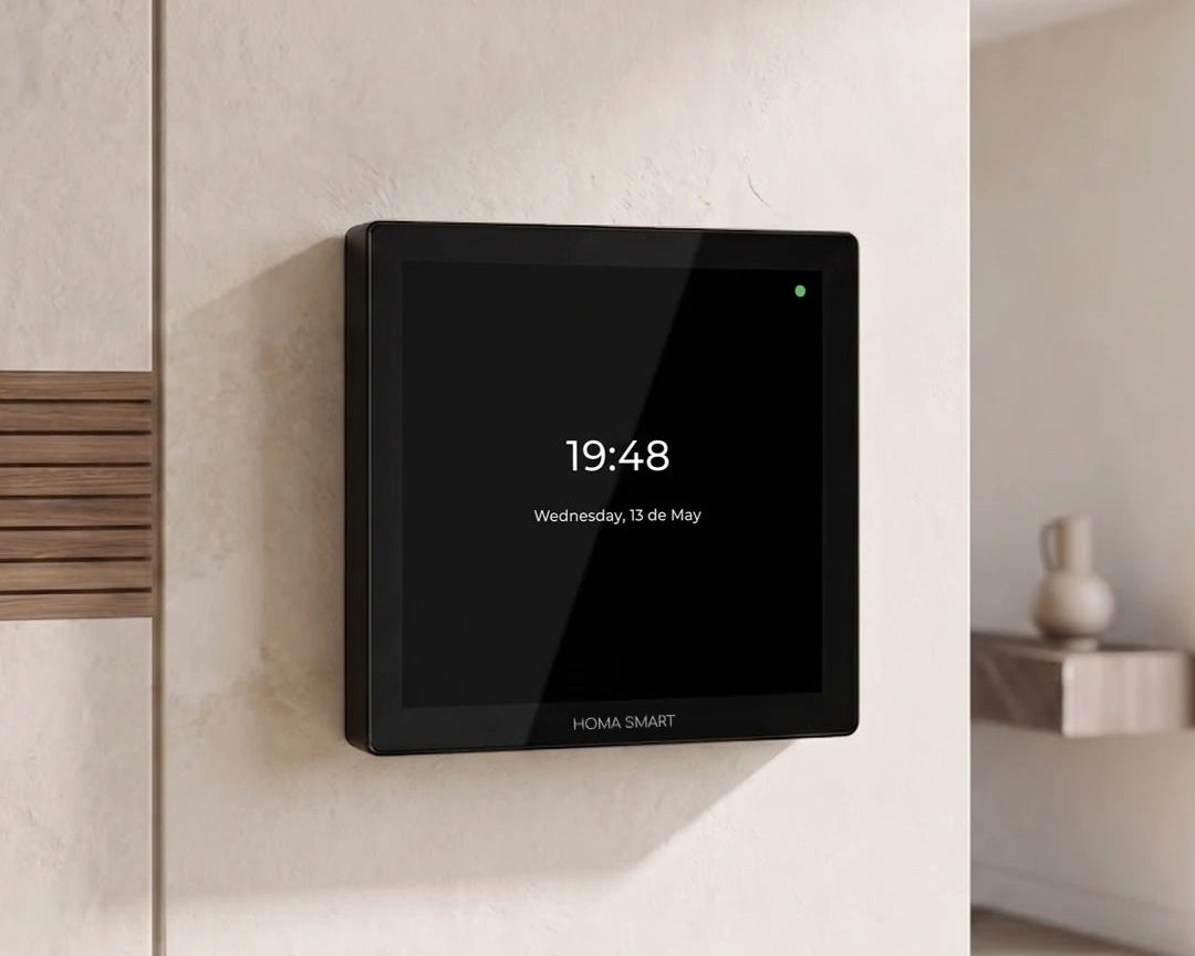 Pantalla Táctil de 4" WiFi con sensor de temperatura y humedad