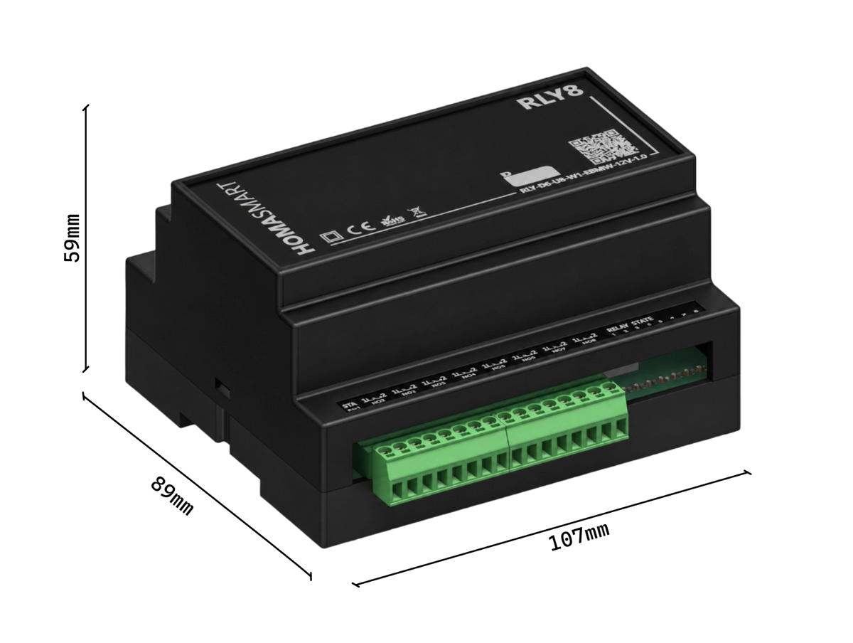 Módulo de 8 Relés WiFi Multifunción